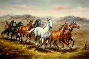 unknow artist Horses 07 oil painting picture wholesale